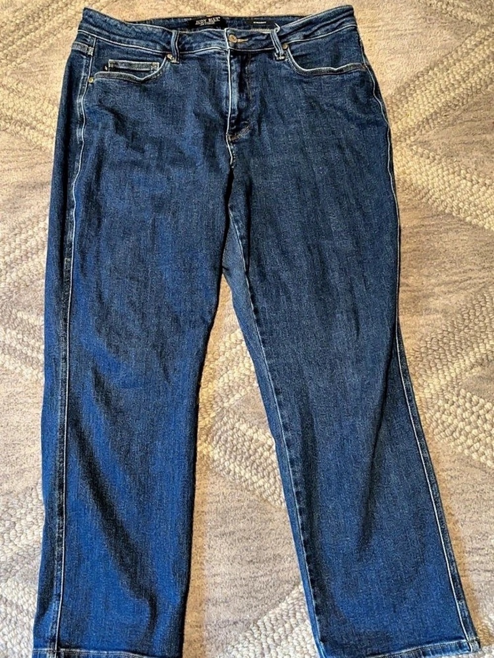 Judy Blue Straight Leg Dark Wash Jeans 18W